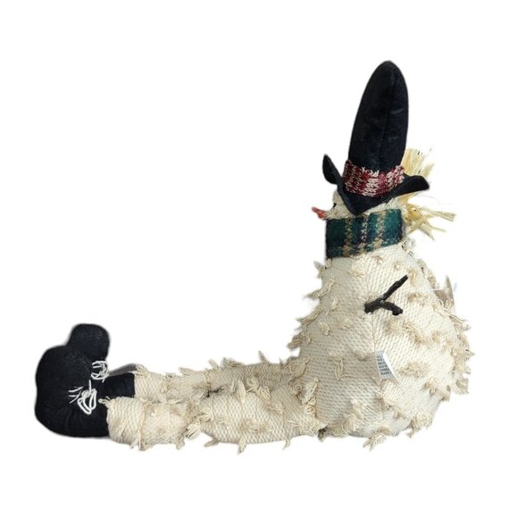 Sitting Shelf Mantle Plush Snowman NWT - Picture 5 of 10